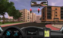 Игра - симулятор вождения в городе